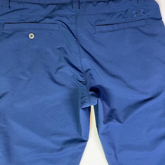 UA Under Armour Men's 34 Blue Match Play Golf Pants - Picture 6 of 12